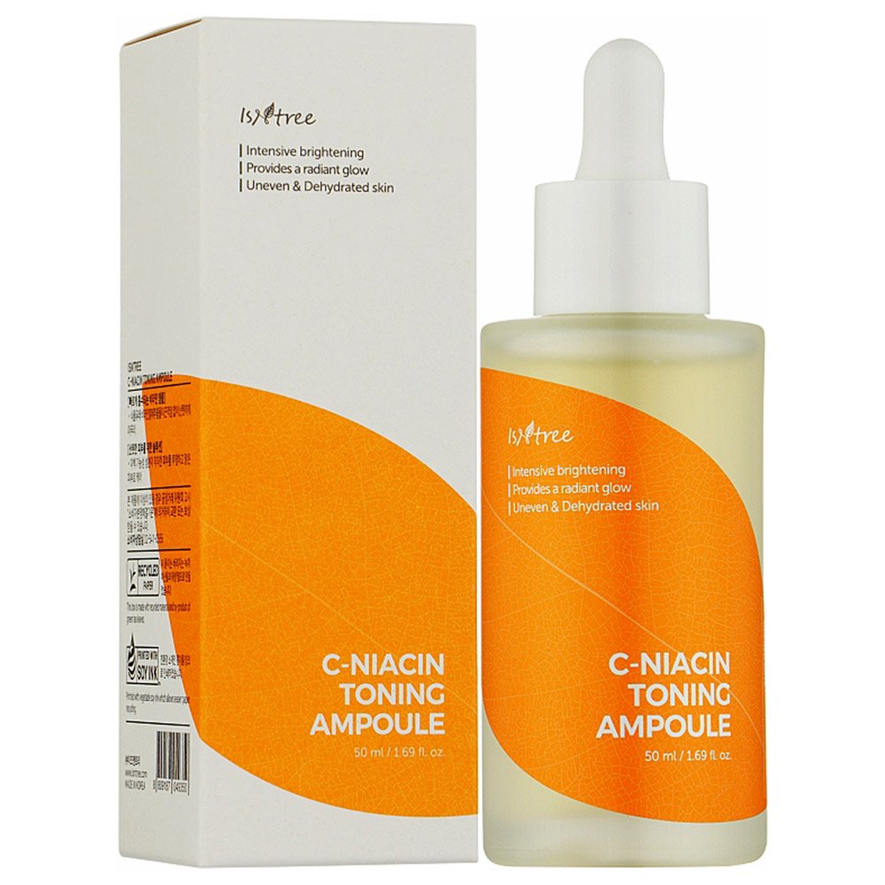 آمپول روشن کننده و ضد لک ویتامین سی و نیاسینامید ایزنتری ISNTREE C NIACIN TONING AMPOULE 50ml آمپول روشن کننده و ضد لک ویتامین سی و نیاسینامید ایزنتری ISNTREE C NIACIN TONING AMPOULE 50ml - تصویر 1