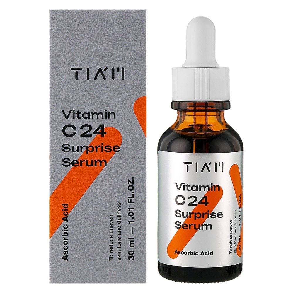 سرم روشن کننده ویتامین سی 24 درصد سورپرایز تیام TIAM Vitamin C24 Surprise Serum سرم روشن کننده ویتامین سی 24 درصد سورپرایز تیام TIAM Vitamin C24 Surprise Serum - تصویر 1