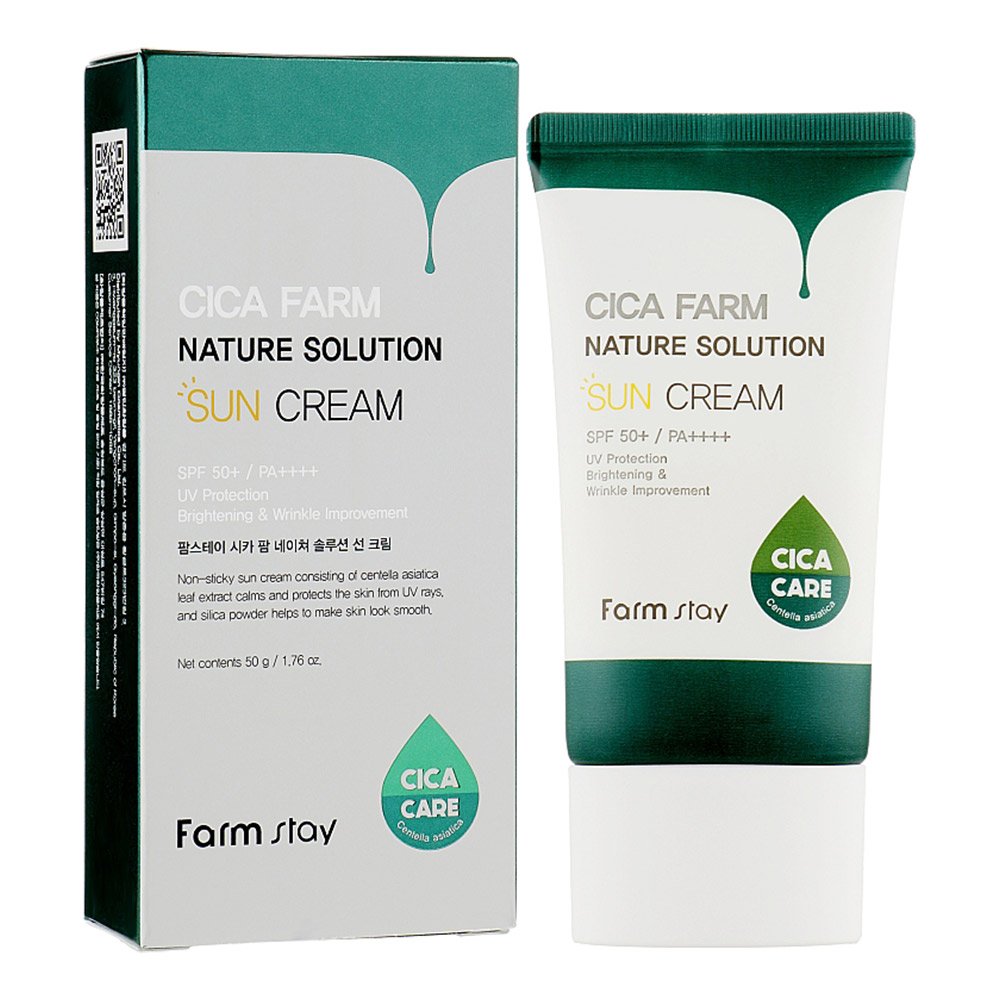 ضدآفتاب ضد چروک و روشن کننده سیکا فارم استی Farm Stay Cica Farm Nature Solution Sun Cream ضدآفتاب ضد چروک و روشن کننده سیکا فارم استی Farm Stay Cica Farm Nature Solution Sun Cream - تصویر 1