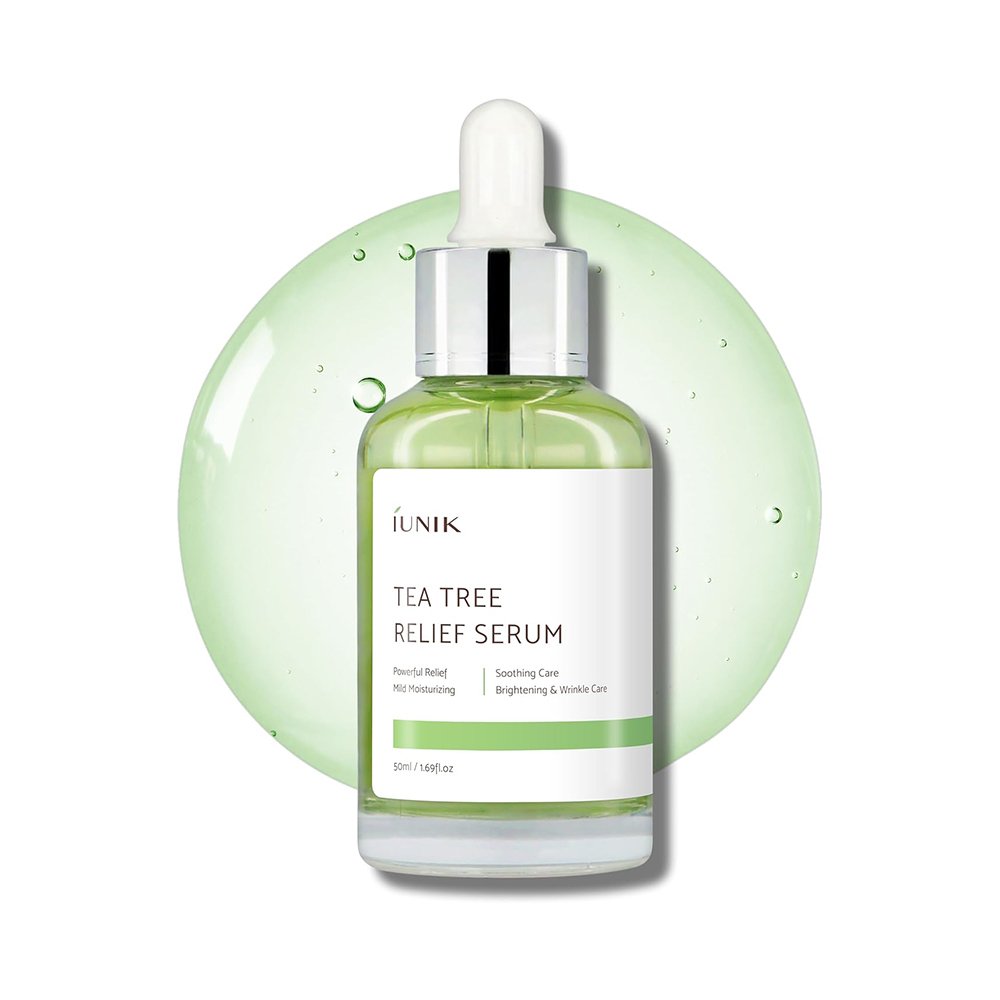 سرم تسکین دهنده چای سبز آیونیک IUNIK Tea Tree Relief Serum سرم تسکین دهنده چای سبز آیونیک IUNIK Tea Tree Relief Serum - تصویر 1