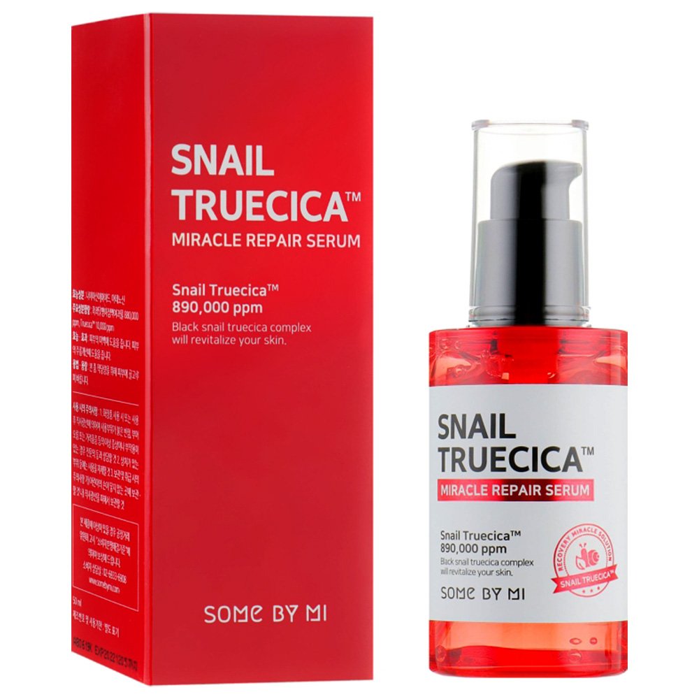 سرم حلزون سیاه ترمیم کننده و تسکین دهنده پوست سام بای می اسنیل تروسیکا Some By Mi Snail Truecica Miracle Repair Serum سرم حلزون سیاه ترمیم کننده و تسکین دهنده پوست سام بای می اسنیل تروسیکا Some By Mi Snail Truecica Miracle Repair Serum - تصویر 1