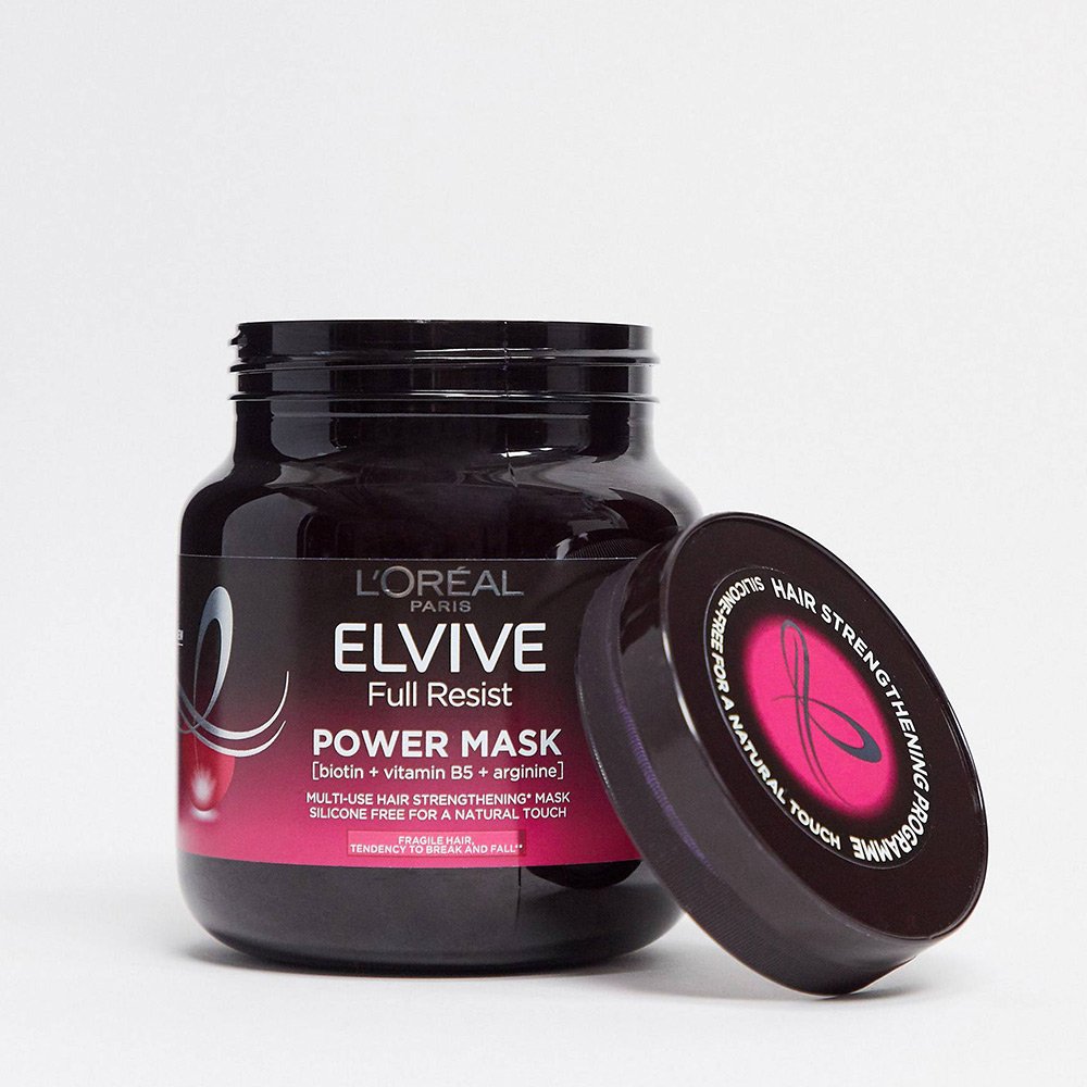 ماسک مو تقویت کننده ضد شکننده و ضد ریزش لورال LOreal Paris Elvive Full Resist Fragile Hair Power Mask 680ml ماسک مو تقویت کننده ضد شکننده و ضد ریزش لورال LOreal Paris Elvive Full Resist Fragile Hair Power Mask 680ml - تصویر 1