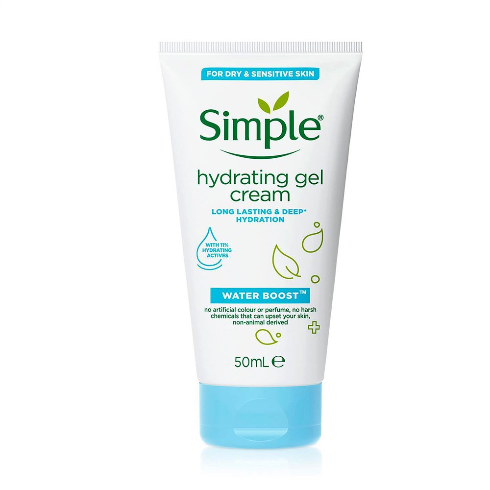 ژل کرم آبرسان و مرطوب کننده پوست خشک سیمپل Simple Water Boost Hydrating Gel Cream 50ml ژل کرم آبرسان و مرطوب کننده پوست خشک سیمپل Simple Water Boost Hydrating Gel Cream 50ml - تصویر 1