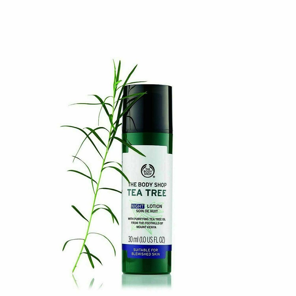 لوسیون ضدجوش و آبرسان شب درخت چای تی تری بادی شاپ The Body Shop Tea Tree Night Lotion 30ml لوسیون ضدجوش و آبرسان شب درخت چای تی تری بادی شاپ The Body Shop Tea Tree Night Lotion 30ml - تصویر 1