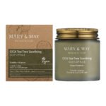 ماسک شستشوی تسکین دهنده و پاک کننده سیکا و تی تری مری اند می Mary & May Vegan CICA Tea Tree Soothing Wash off Pack
