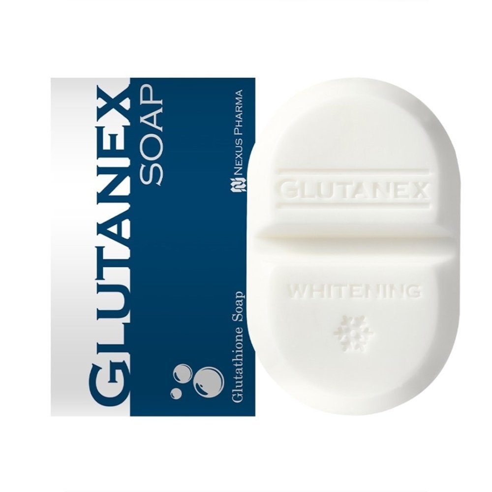 صابون روشن کننده صورت و بدن گلوتانکس نکسوس فارما Nexus Pharma Glutanex Soap صابون روشن کننده صورت و بدن گلوتانکس نکسوس فارما Nexus Pharma Glutanex Soap - تصویر 1
