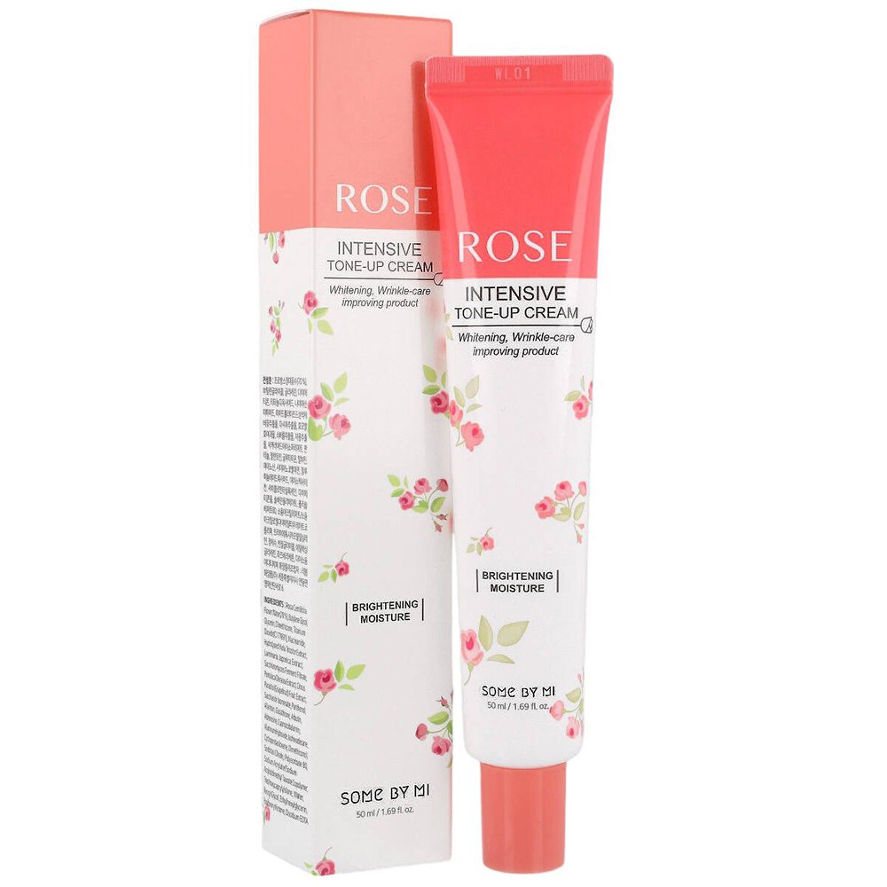 کرم مرطوب کننده و روشن کننده گل رز سام بای می Some By Mi Rose Intensive Tone-Up Cream 50ml کرم مرطوب کننده و روشن کننده گل رز سام بای می Some By Mi Rose Intensive Tone-Up Cream 50ml - تصویر 1