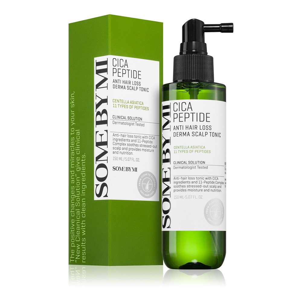 تونیک ضد ریزش مو سیکا و پپتاید سام بای می Some By Mi Cica Peptide Anti Hair Loss Derma Scalp Tonic تونیک ضد ریزش مو سیکا و پپتاید سام بای می Some By Mi Cica Peptide Anti Hair Loss Derma Scalp Tonic - تصویر 1