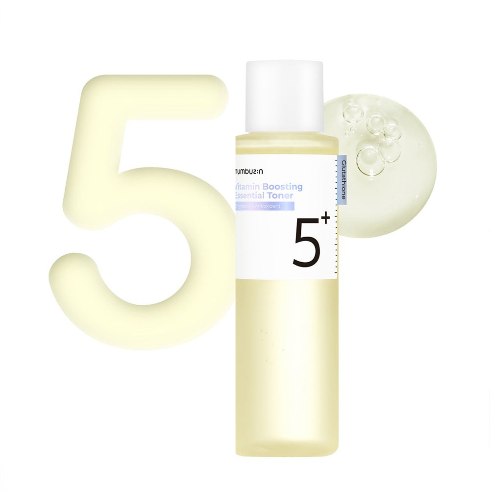 تونر روشن کننده شماره 5 نامبوزین Numbuzin No. 5+ Vitamin Boosting Essential Toner تونر روشن کننده شماره 5 نامبوزین Numbuzin No. 5+ Vitamin Boosting Essential Toner - تصویر 1