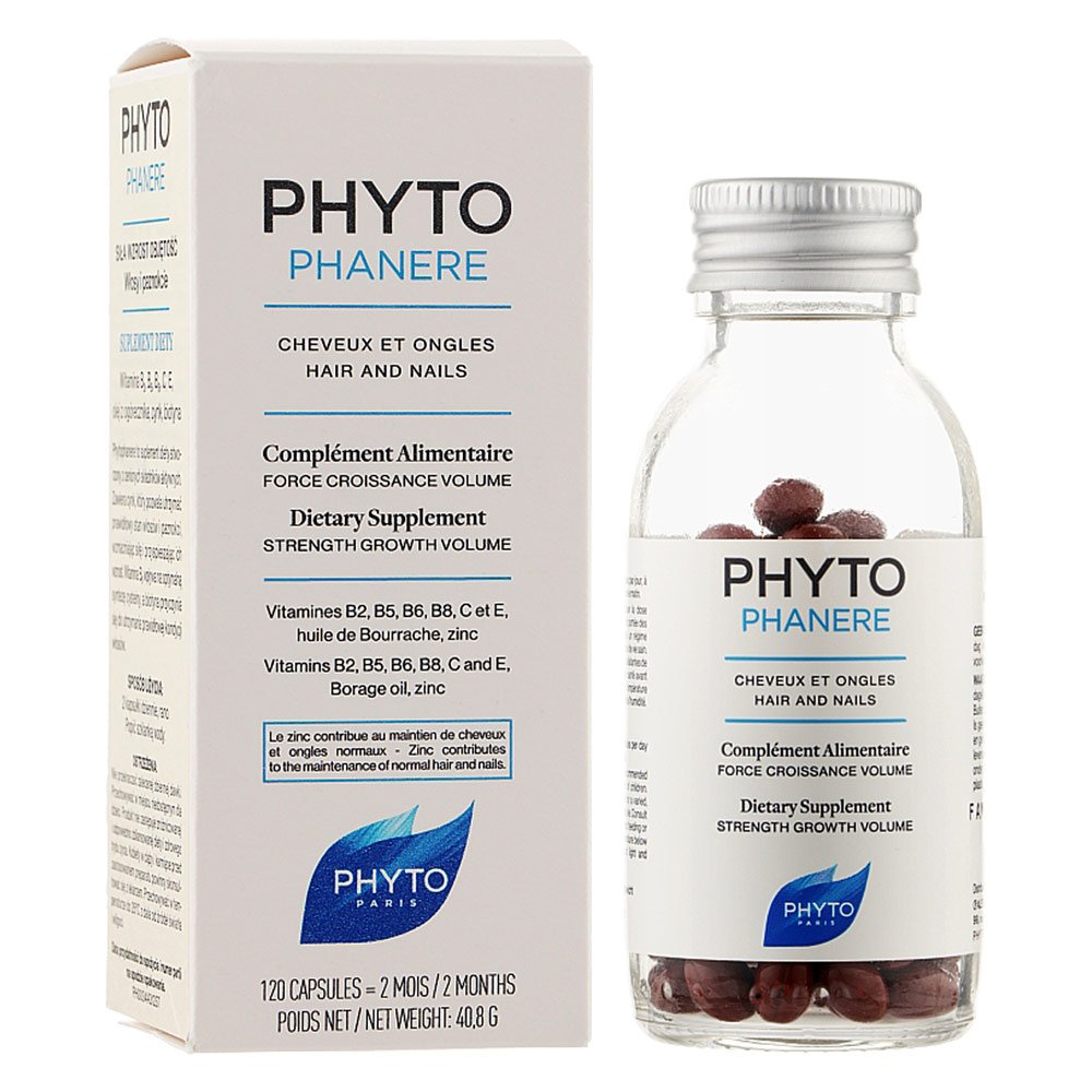 قرص مکمل تقویت کننده مو و ناخن فیتو فانر 120 عددی Phyto Phytophanere Food Supplement For Hair And Nails 120 Capsules قرص مکمل تقویت کننده مو و ناخن فیتو فانر 120 عددی Phyto Phytophanere Food Supplement For Hair And Nails 120 Capsules - تصویر 1