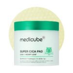 پد تونر سوپر سیکا مدی کیوب لایه بردار و تسکین دهنده پوست Medicube Super Cica Toner Pad
