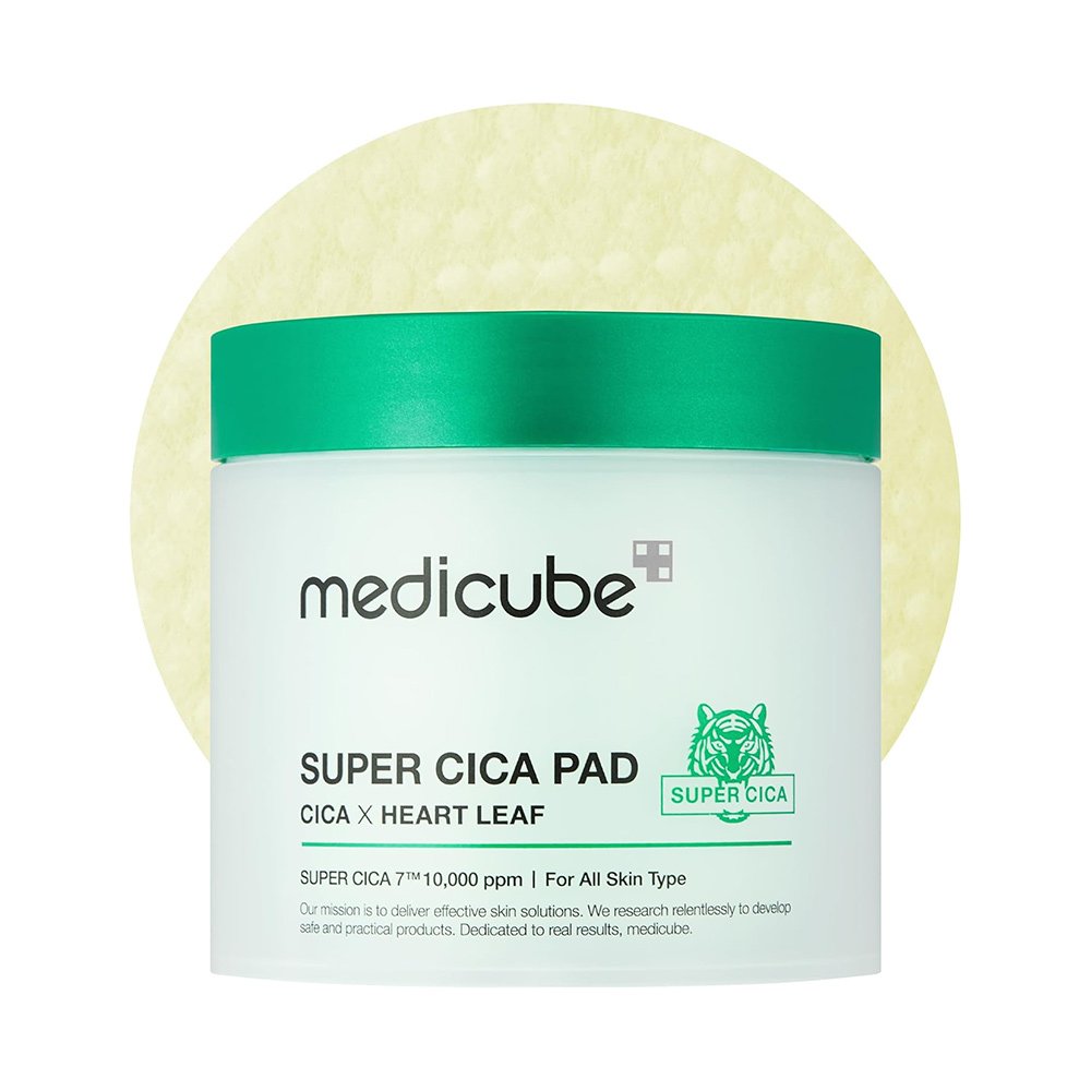 پد تونر سوپر سیکا مدی کیوب لایه بردار و تسکین دهنده پوست Medicube Super Cica Toner Pad پد تونر سوپر سیکا مدی کیوب لایه بردار و تسکین دهنده پوست Medicube Super Cica Toner Pad - تصویر 1