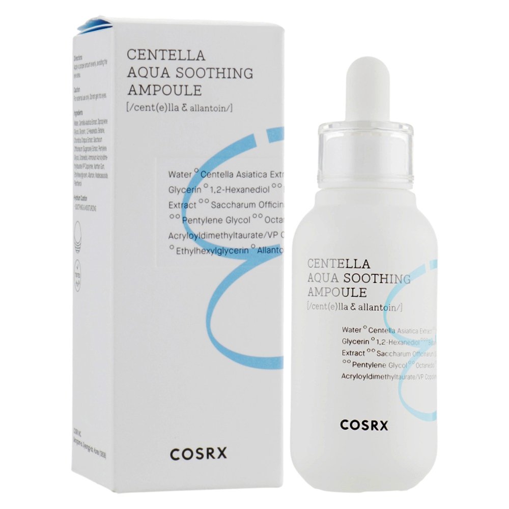 آمپول سرمی آبرسان و مرطوب کننده آکوا سنتلا کوزارکس Centella Aqua Soothing Ampoule Cosrx 40ml آمپول سرمی آبرسان و مرطوب کننده آکوا سنتلا کوزارکس Centella Aqua Soothing Ampoule Cosrx 40ml - تصویر 1