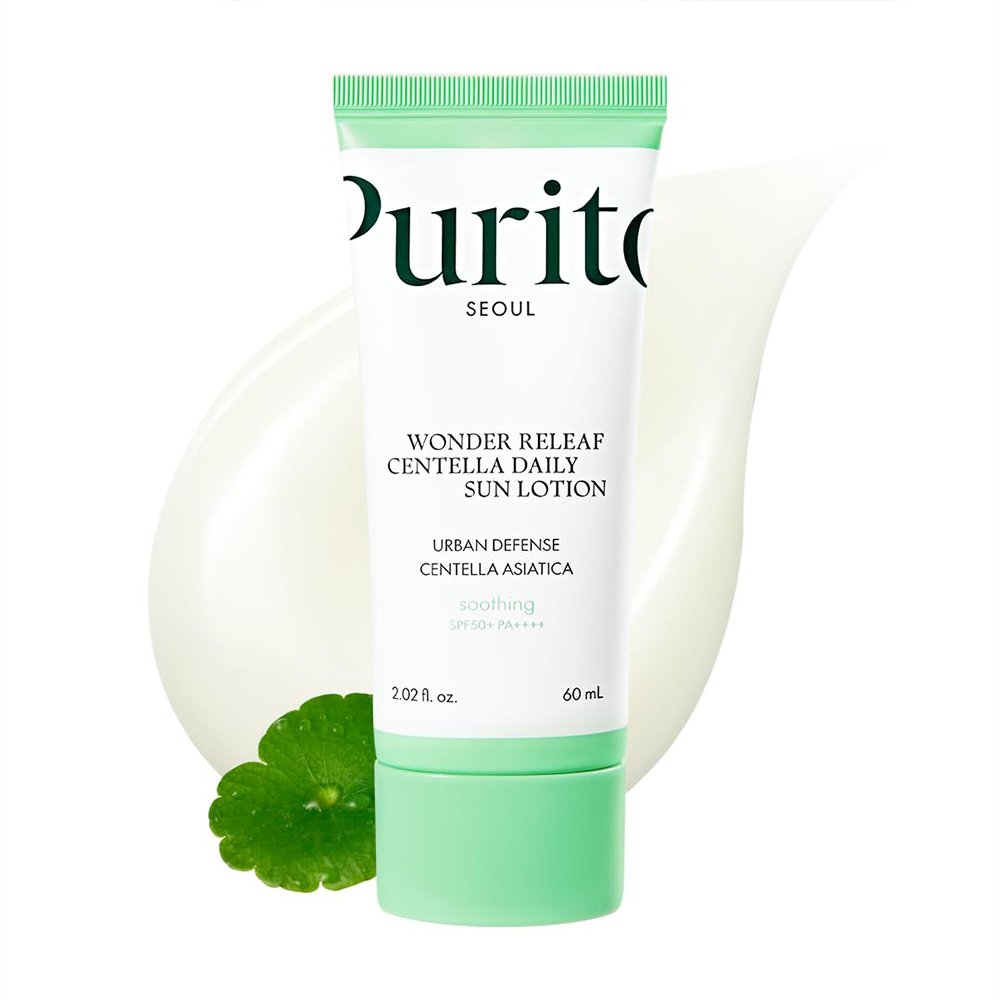 ضد آفتاب تسکین دهنده و مرطوب کننده سنتلا پیوریتو PURITO Wonder Releaf Centella Daily Sun Lotion ضد آفتاب تسکین دهنده و مرطوب کننده سنتلا پیوریتو PURITO Wonder Releaf Centella Daily Sun Lotion - تصویر 1