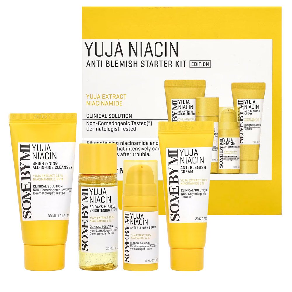 کیت ضد لک و روشن کننده یوجا نیاسین سام بای می SOME BY MI Yuja Niacin Anti Blemish Starter Kit کیت ضد لک و روشن کننده یوجا نیاسین سام بای می SOME BY MI Yuja Niacin Anti Blemish Starter Kit - تصویر 1