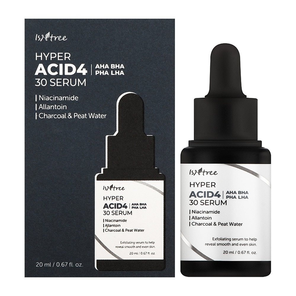 هایپر سرم لایه بردار 4 اسید ایزنتری Isntree Hyper Acid 4 AHA BHA PHA 30 Serum هایپر سرم لایه بردار 4 اسید ایزنتری Isntree Hyper Acid 4 AHA BHA PHA 30 Serum - تصویر 1