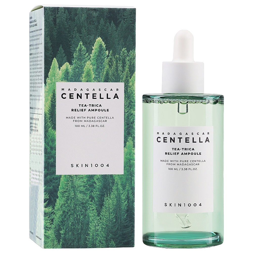 آمپول سنتلا ماداگاسکار تسکین دهنده چای تریکا اسکین 1004 Skin1004 Madagascar Centella Tea-Trica Relief Ampoule آمپول سنتلا ماداگاسکار تسکین دهنده چای تریکا اسکین 1004 Skin1004 Madagascar Centella Tea-Trica Relief Ampoule - تصویر 1