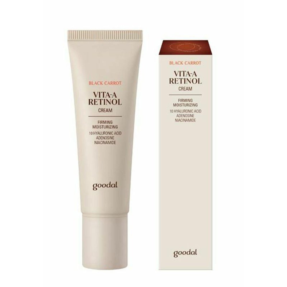 کرم سفت کننده هویج سیاه گودال حاوی رتینول و ویتامین آ Goodal Black Carrot Vita-A Retinol Firming Cream 50ml کرم سفت کننده هویج سیاه گودال حاوی رتینول و ویتامین آ Goodal Black Carrot Vita-A Retinol Firming Cream 50ml - تصویر 1