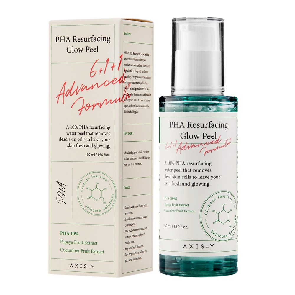 پیلینگ لایه بردار ملایم و شفاف کننده پوست اکسیس وای AXIS-Y PHA Resurfacing Glow Peel 50ml پیلینگ لایه بردار ملایم و شفاف کننده پوست اکسیس وای AXIS-Y PHA Resurfacing Glow Peel 50ml - تصویر 1