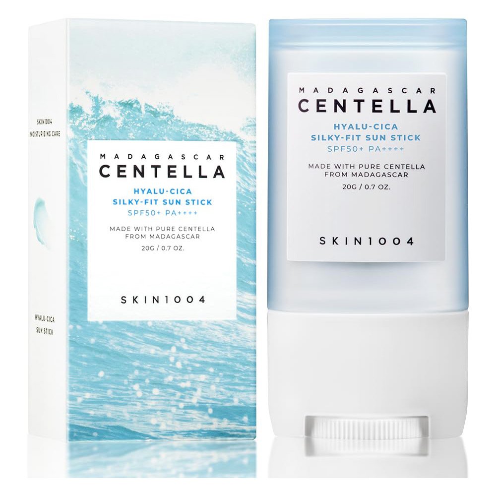 ضد آفتاب استیکی آبرسان و تسکین دهنده هیالو سیکا اسکین 1004 SKIN1004 Hyalu Cica Silky Fit Sun Stick 20g ضد آفتاب استیکی آبرسان و تسکین دهنده هیالو سیکا اسکین 1004 SKIN1004 Hyalu Cica Silky Fit Sun Stick 20g - تصویر 1