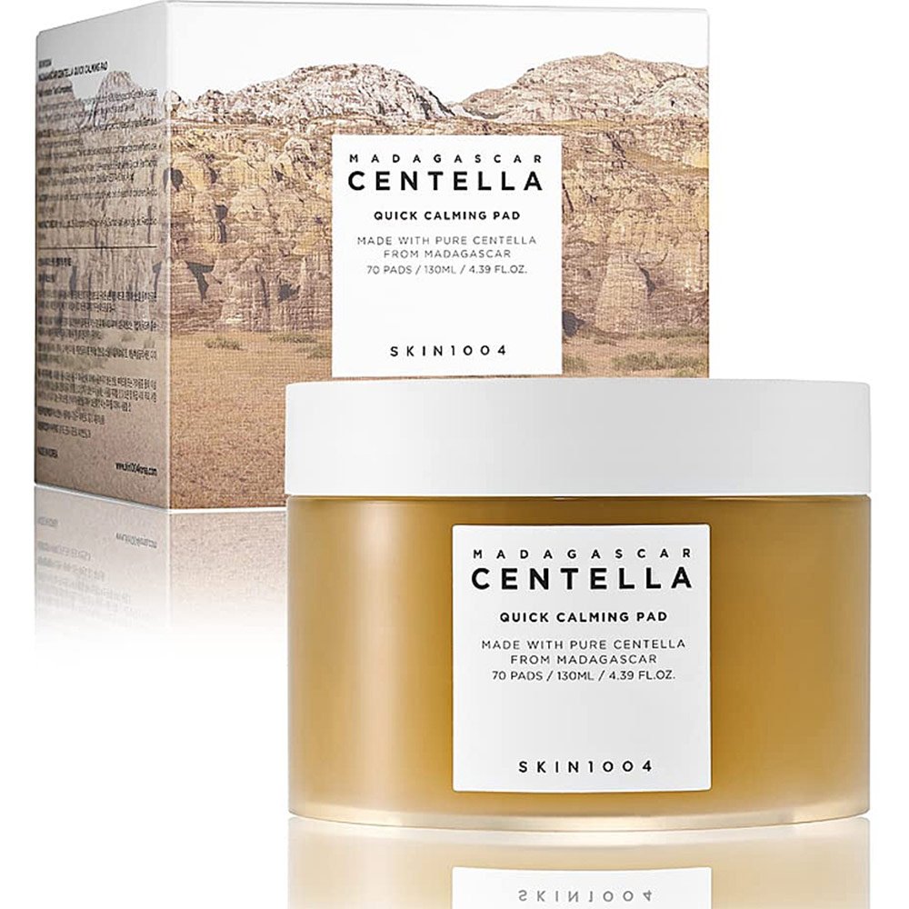پد تونر تسکین دهنده سنتلا اسکین 1004 SKIN1004 Madagascar Centella Quick Calming Pad پد تونر تسکین دهنده سنتلا اسکین 1004 SKIN1004 Madagascar Centella Quick Calming Pad - تصویر 1