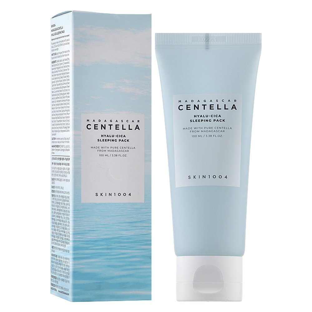 ماسک خواب آبرسان هیالو سیکا سنتلا اسکین 1004 SKIN1004 Madagascar Centella Hyalu-Cica Sleeping Pack ماسک خواب آبرسان هیالو سیکا سنتلا اسکین 1004 SKIN1004 Madagascar Centella Hyalu-Cica Sleeping Pack - تصویر 1