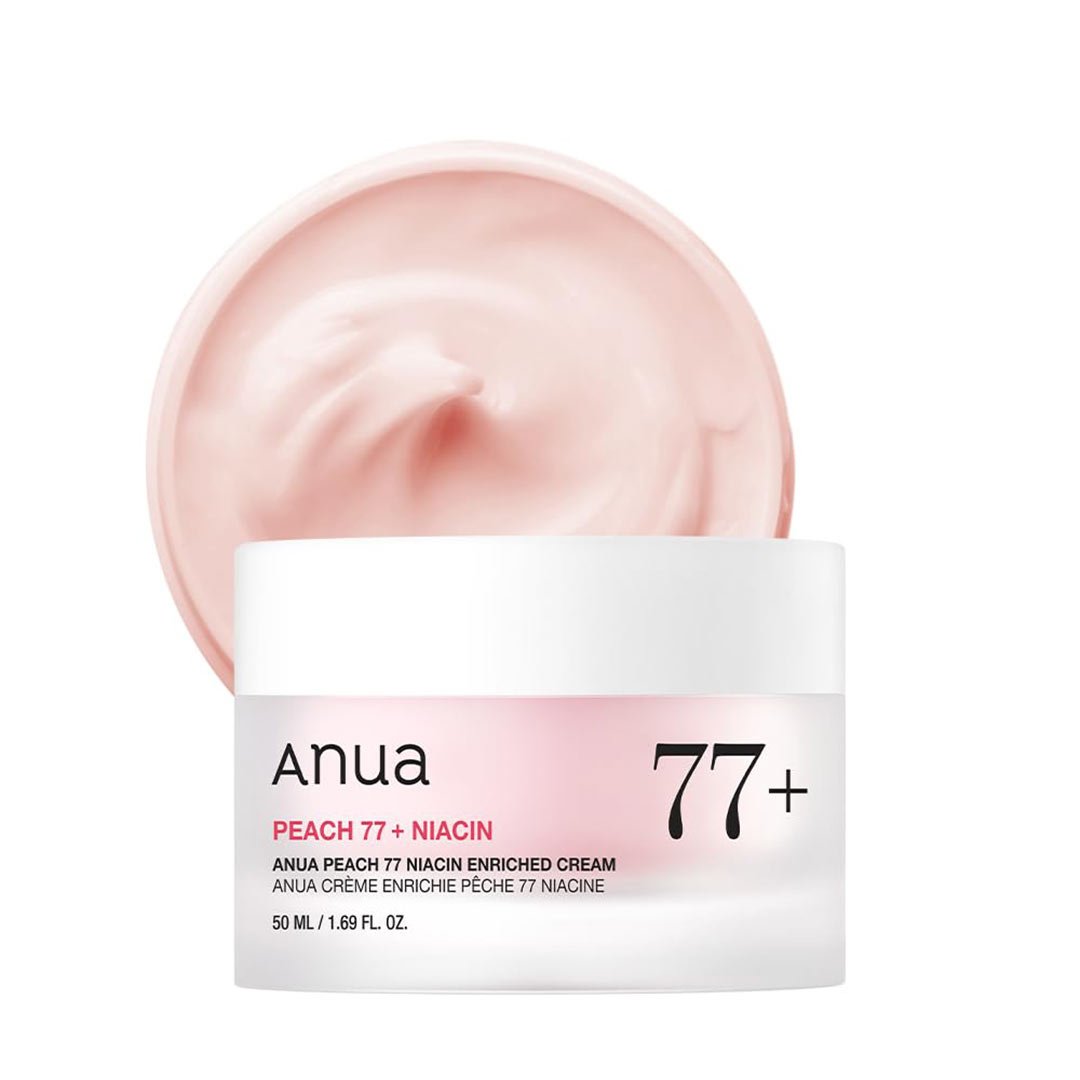 کرم آبرسان و تغذیه کننده نیاسینامید هلو آنوا ANUA Peach 77% Niacin Enriched Cream 50ml کرم آبرسان و تغذیه کننده نیاسینامید هلو آنوا ANUA Peach 77% Niacin Enriched Cream 50ml - تصویر 1