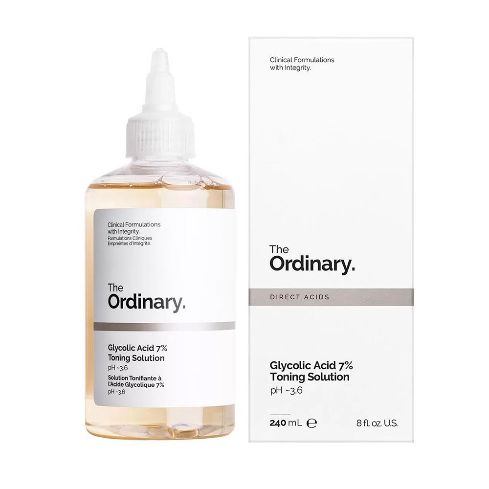 تونر لایه بردار و روشن کننده گلیکولیک اسید 7% اوردینری The Ordinary Glycolic Acid 7% Toning Solution 240ml تونر لایه بردار و روشن کننده گلیکولیک اسید 7% اوردینری The Ordinary Glycolic Acid 7% Toning Solution 240ml - تصویر 1