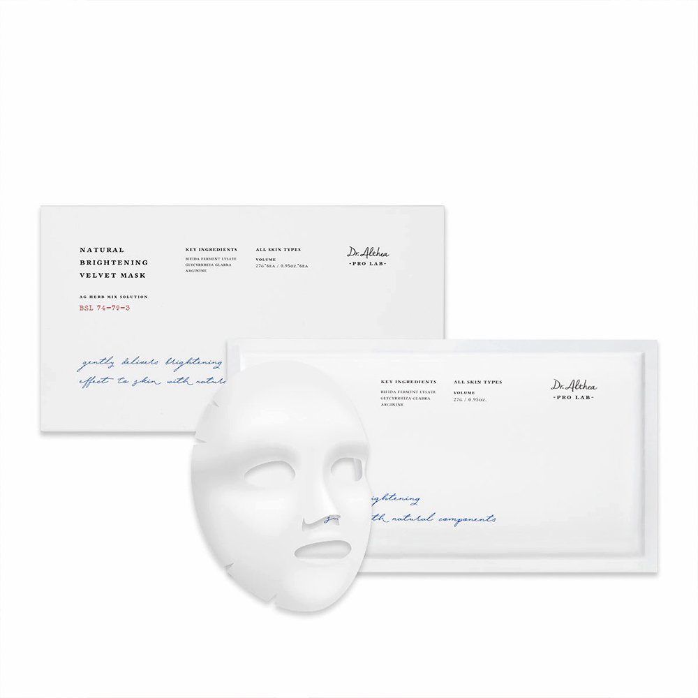 پک ماسک ورقه ای روشن کننده دکتر التیا Dr.Althea Natural Brightening Velvet Mask پک ماسک ورقه ای روشن کننده دکتر التیا Dr.Althea Natural Brightening Velvet Mask - تصویر 1