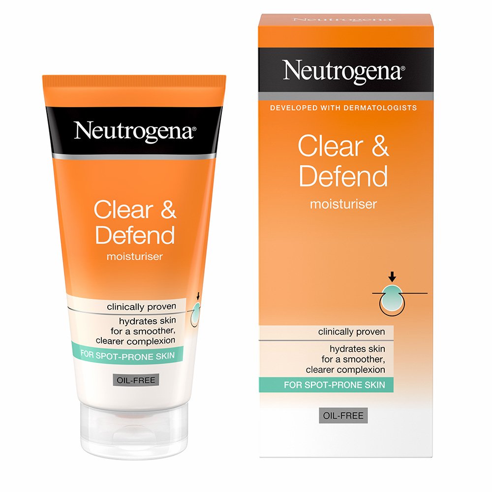 کرم مرطوب کننده و ضد جوش فاقد چربی نیتروژنا نوتروژینا Neutrogena Clear & Defend Oil Free Moisturiser 50ml کرم مرطوب کننده و ضد جوش فاقد چربی نیتروژنا نوتروژینا Neutrogena Clear & Defend Oil Free Moisturiser 50ml - تصویر 1