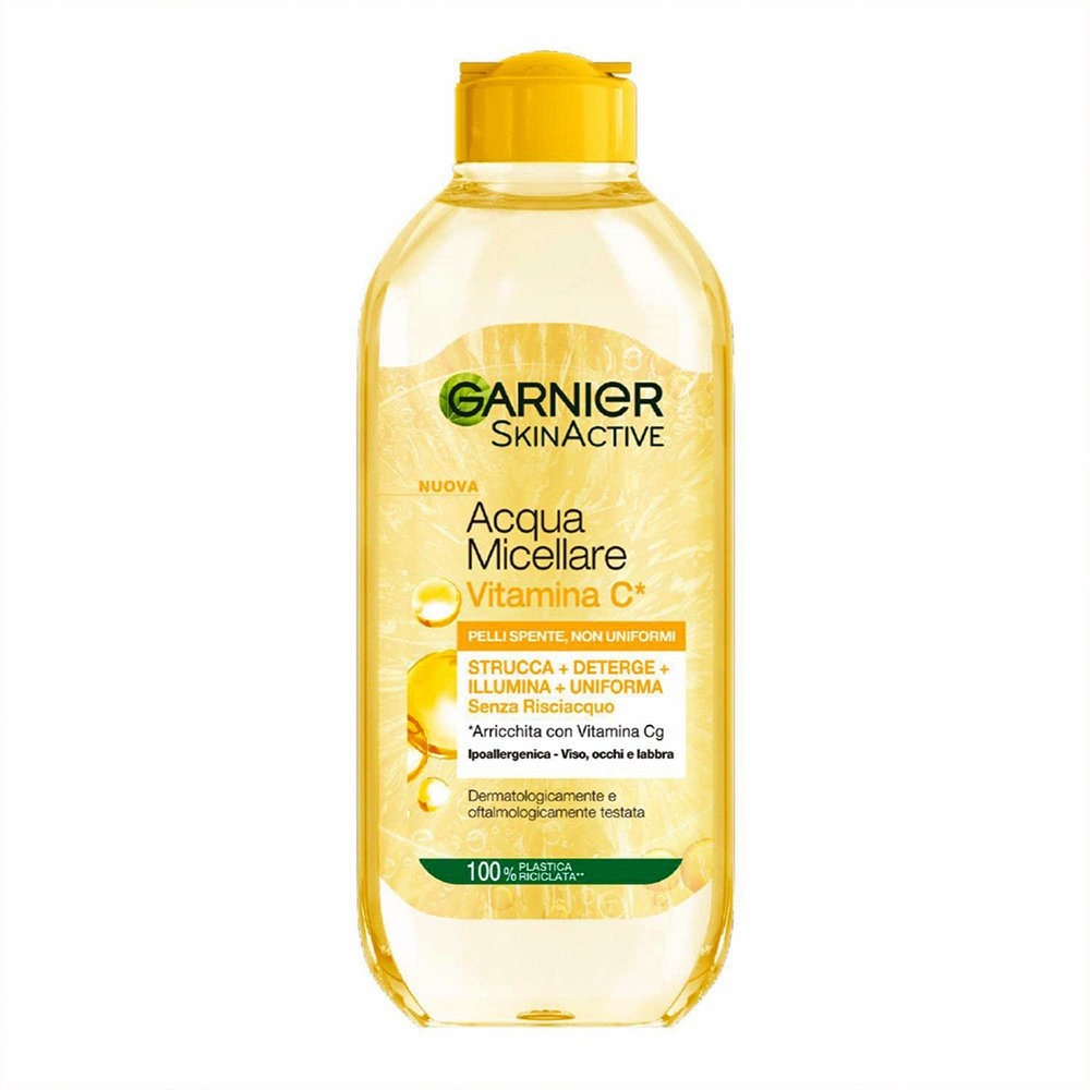 میسلار واتر روشن کننده ویتامین سی گارنیر گارنیه Garnier Skin Active Micellar Water with Vitamin C 400ml میسلار واتر روشن کننده ویتامین سی گارنیر گارنیه Garnier Skin Active Micellar Water with Vitamin C 400ml - تصویر 1