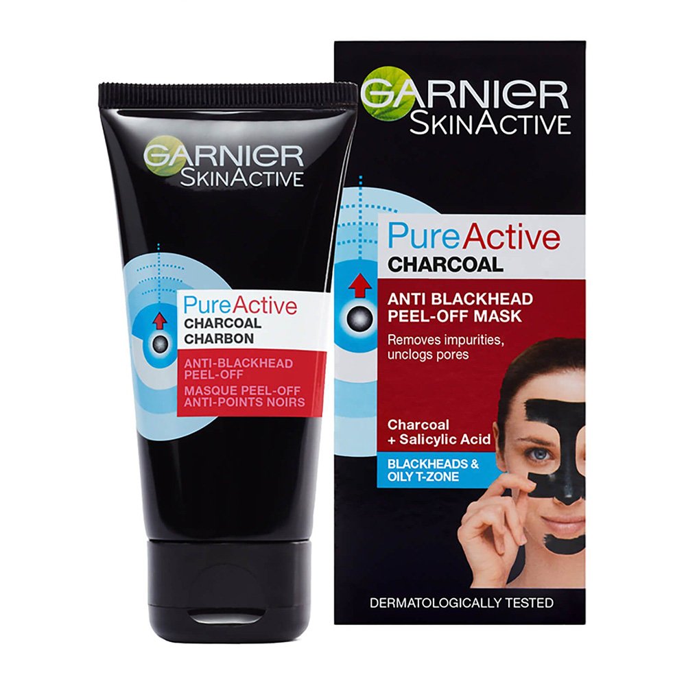 ماسک زغال خالص اکتیو پیل آف گارنیر گارنیه Garnier Skin active pure active charcoal peel off 50ml ماسک زغال خالص اکتیو پیل آف گارنیر گارنیه Garnier Skin active pure active charcoal peel off 50ml - تصویر 1
