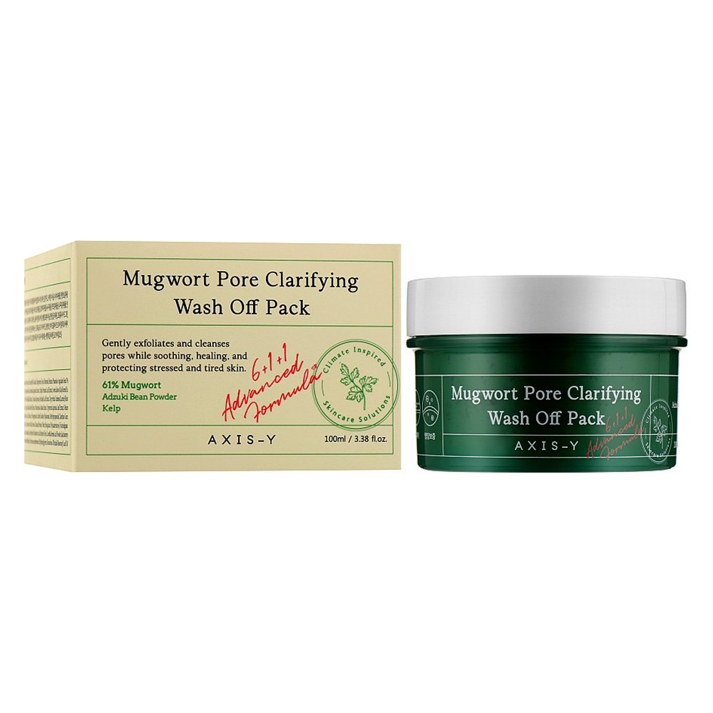 ماسک صورت ماگورت اکسیس وای پاک کننده منافذ باز Axis-Y Mugwort Pore Clarifying Wash Off Pack 100ml ماسک صورت ماگورت اکسیس وای پاک کننده منافذ باز Axis-Y Mugwort Pore Clarifying Wash Off Pack 100ml - تصویر 1