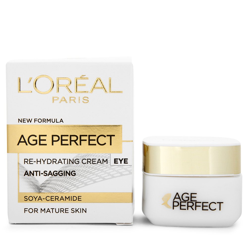 کرم آبرسان و ضد افتادگی دور چشم لورال ایج پرفکت LOreal Age Perfect Re-Hydrating Eye Cream 15ml کرم آبرسان و ضد افتادگی دور چشم لورال ایج پرفکت LOreal Age Perfect Re-Hydrating Eye Cream 15ml - تصویر 1