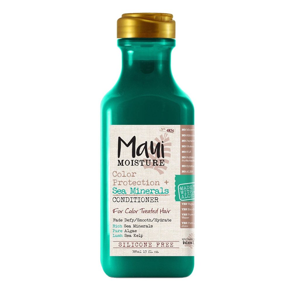 نرم کننده مواد معدنی دریایی مائویی آبرسان و تثبیت موهای رنگ شده Maui Moisture Color Protection Sea Minerals Conditioner 385ml نرم کننده مواد معدنی دریایی مائویی آبرسان و تثبیت موهای رنگ شده Maui Moisture Color Protection Sea Minerals Conditioner 385ml - تصویر 1