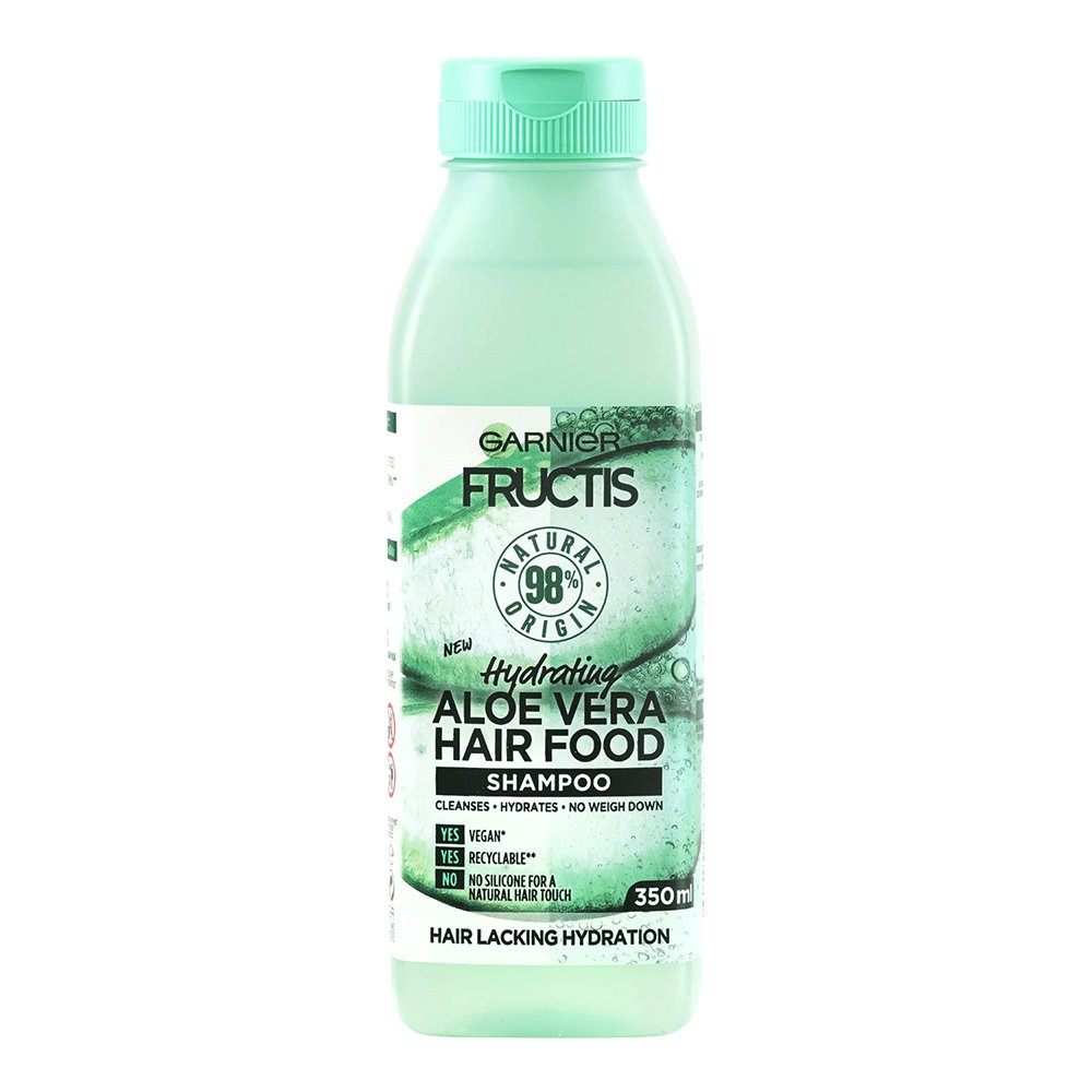 شامپو آبرسان آلوئه ورای گارنیر گارنیه هیر فود Garnier Hydrating Aloe Vera Hair Food Shampoo 350ml شامپو آبرسان آلوئه ورای گارنیر گارنیه هیر فود Garnier Hydrating Aloe Vera Hair Food Shampoo 350ml - تصویر 1