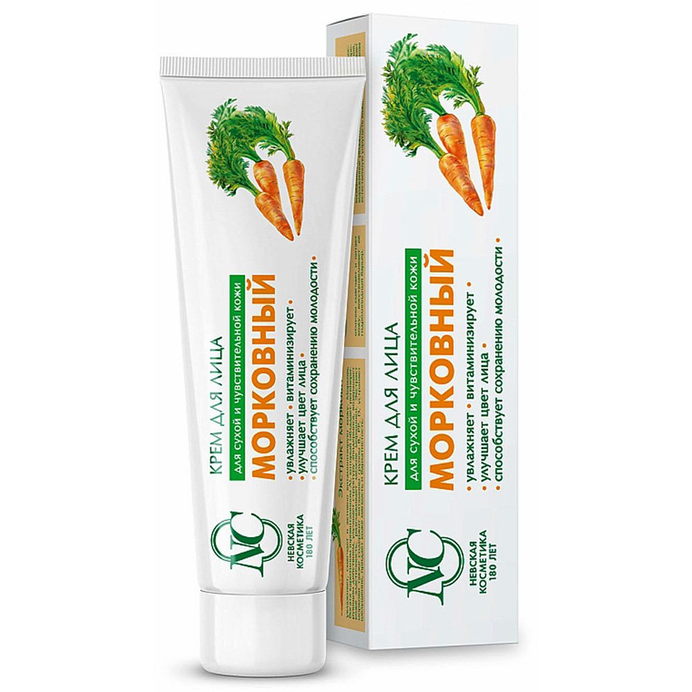 کرم مرطوب کننده هویج روسی Nevskaya kosmetika 40ml کرم مرطوب کننده هویج روسی Nevskaya kosmetika 40ml - تصویر 1