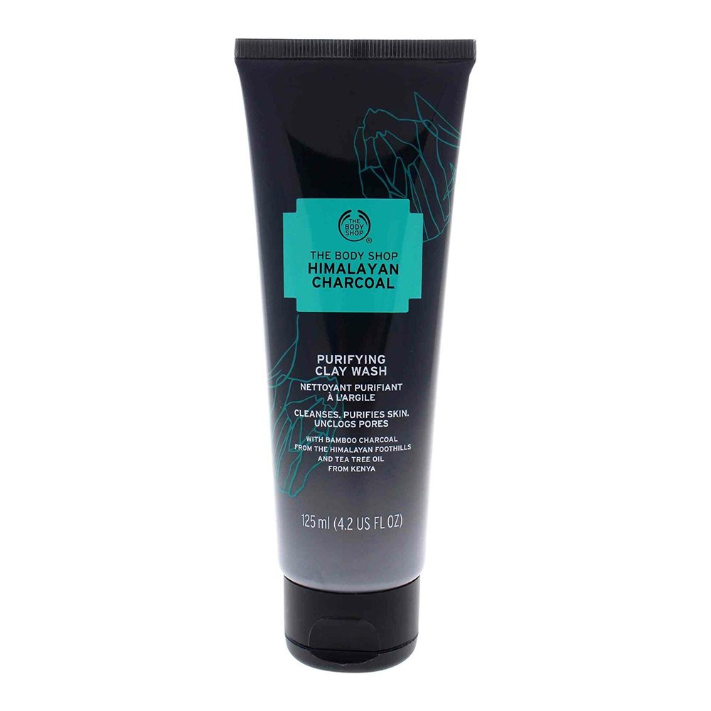 ژل شوینده زغال و خاک رس تیوپی هیمالیا بادی شاپ THE BODY SHOP Himalayan Charcoal Purifying Clay Wash 125ml ژل شوینده زغال و خاک رس تیوپی هیمالیا بادی شاپ THE BODY SHOP Himalayan Charcoal Purifying Clay Wash 125ml - تصویر 1