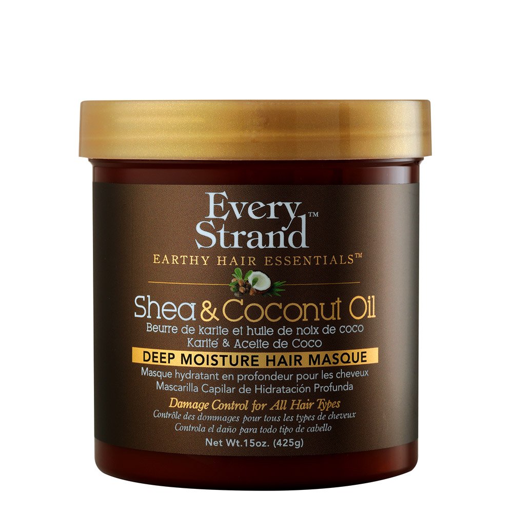 ماسک موی مرطوب کننده عمیق شی و نارگیل اوری استرند Every Strand Shea & Coconut Oil Deep Moisture Hair Masque 425g ماسک موی مرطوب کننده عمیق شی و نارگیل اوری استرند Every Strand Shea & Coconut Oil Deep Moisture Hair Masque 425g - تصویر 1