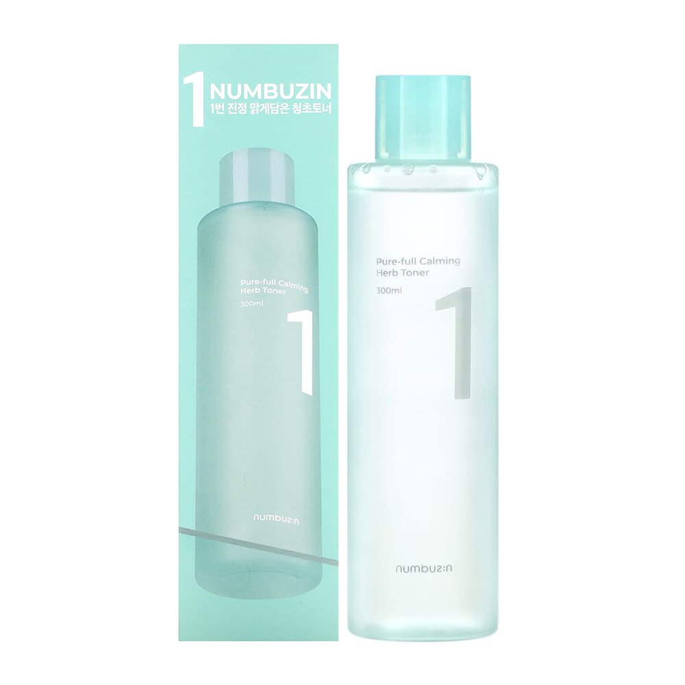 تونر شماره 1 نامبوزین تسکین دهنده پوست Numbuzin No.1 Pure-full Calming Herb Toner تونر شماره 1 نامبوزین تسکین دهنده پوست Numbuzin No.1 Pure-full Calming Herb Toner - تصویر 1