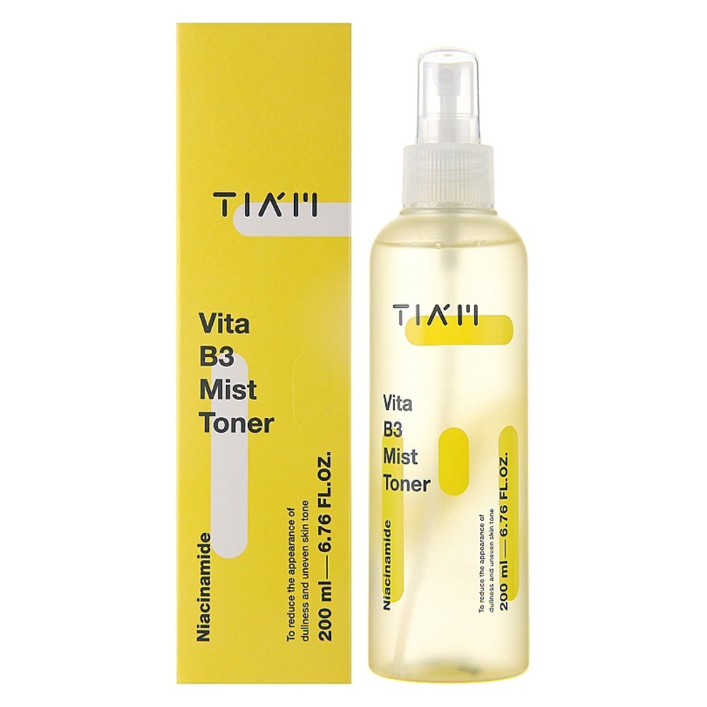 میست تونر ضد لک و روشن کننده نیاسینامید تیام TIA’M Vita B3 Mist Toner 200ml میست تونر ضد لک و روشن کننده نیاسینامید تیام TIA’M Vita B3 Mist Toner 200ml - تصویر 1