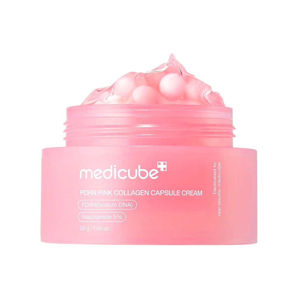 کرم کپسولی کلاژن و PDRN مدی کیوب روشن کننده و ضد چروک پوست Medicube PDRN Pink Collagen Capsule Cream کرم کپسولی کلاژن و PDRN مدی کیوب روشن کننده و ضد چروک پوست Medicube PDRN Pink Collagen Capsule Cream - تصویر 1