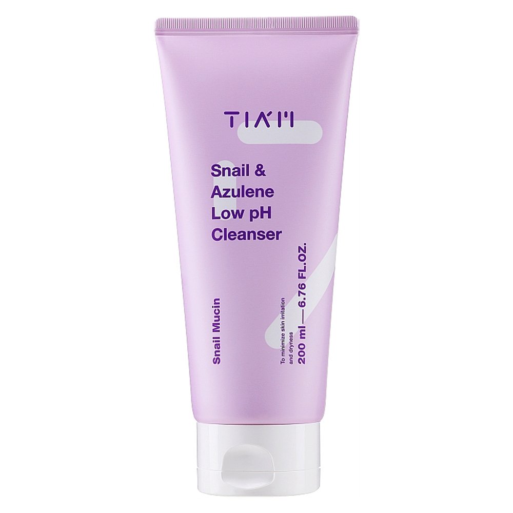 ژل شوینده ملایم حلزون و آزولن تیام TIAM Snail & Azulene Low pH Cleanser ژل شوینده ملایم حلزون و آزولن تیام TIAM Snail & Azulene Low pH Cleanser - تصویر 1