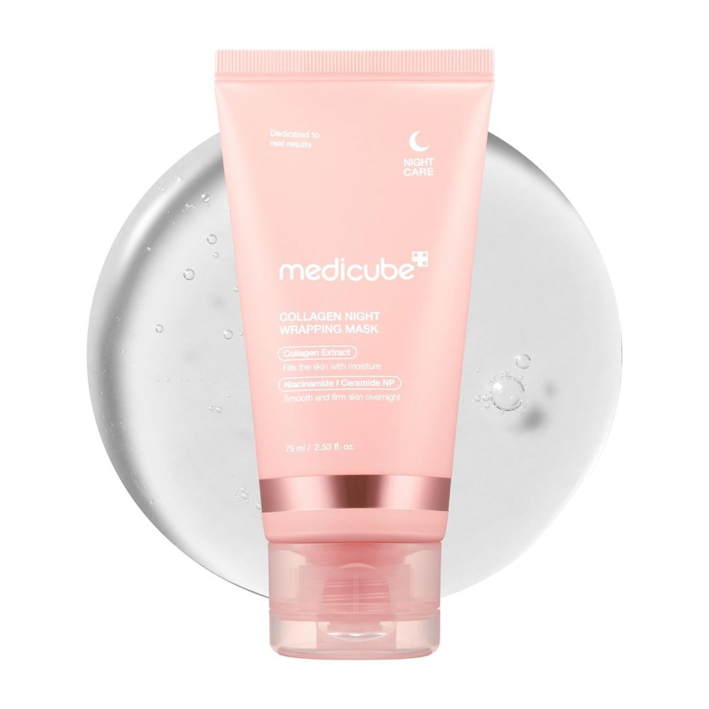 ماسک شب لایه بردار کلاژن مدی کیوب Medicube Collagen Night Wrapping Mask ماسک شب لایه بردار کلاژن مدی کیوب Medicube Collagen Night Wrapping Mask - تصویر 1