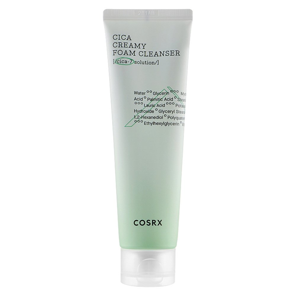 فوم شوینده کرمی ترمیم کننده و تسکین دهنده سیکا کوزارکس COSRX Pure Fit Cica Creamy Foam Cleanser فوم شوینده کرمی ترمیم کننده و تسکین دهنده سیکا کوزارکس COSRX Pure Fit Cica Creamy Foam Cleanser - تصویر 1