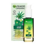 روغن شب ترمیم کننده صورت گارنیر Garnier Organic Hemp Multi-Restore Facial Night Sleeping Oil 30ml