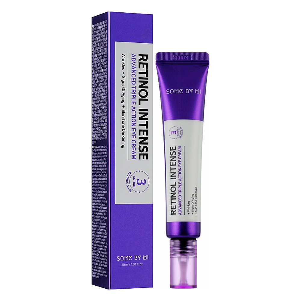 کرم دور چشم 3 کاره رتینول سام بای می Some By Mi Retinol Intense Advanced Triple Action Eye Cream 30ml کرم دور چشم 3 کاره رتینول سام بای می Some By Mi Retinol Intense Advanced Triple Action Eye Cream 30ml - تصویر 1