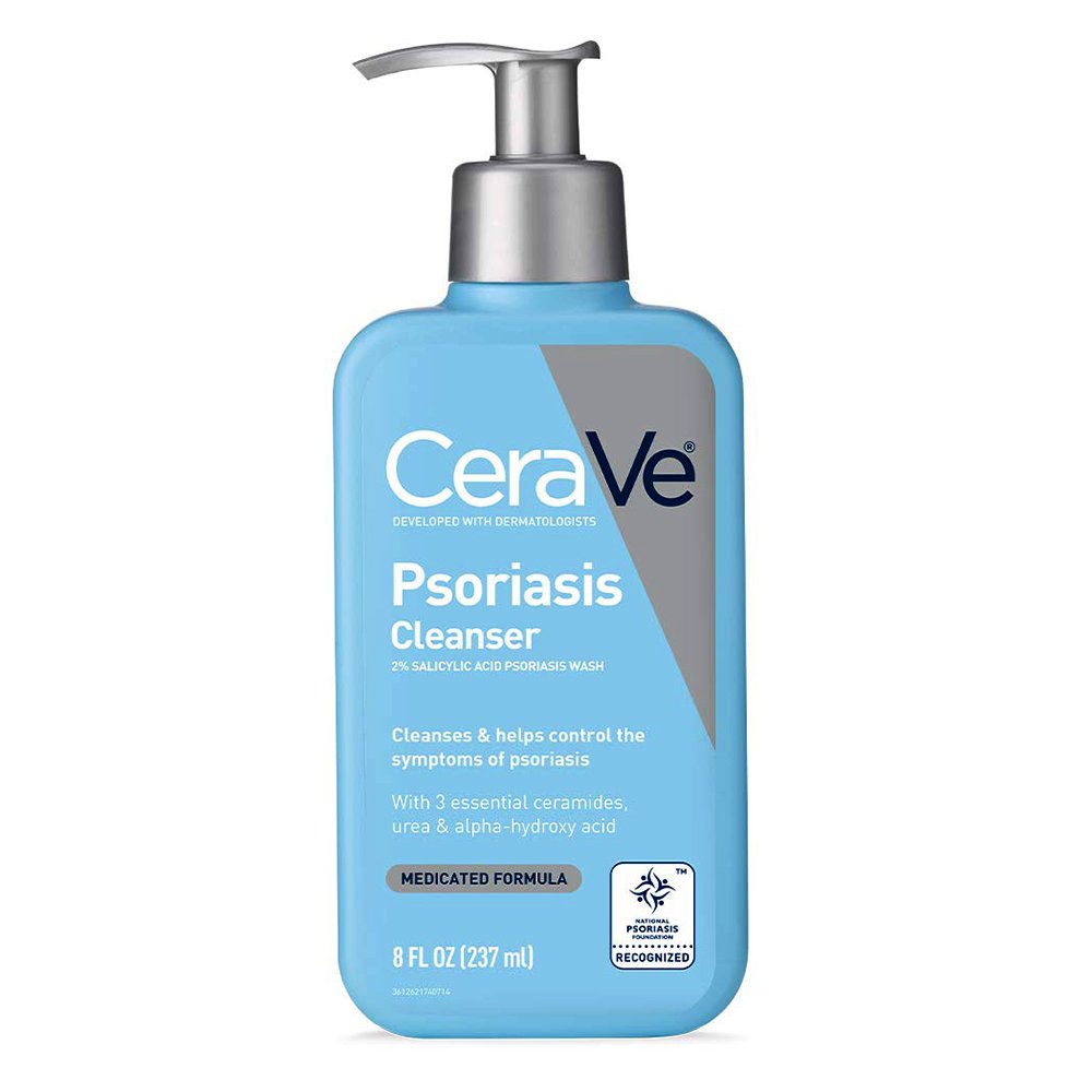 ژل شستشوی صورت و بدن سراوی درمان کننده پسوریازیس مناسب پوست خشک CeraVe Psoriasis Cleanser with 2% Salicylic Acid Psoriasis Wash 237ml ژل شستشوی صورت و بدن سراوی درمان کننده پسوریازیس مناسب پوست خشک CeraVe Psoriasis Cleanser with 2% Salicylic Acid Psoriasis Wash 237ml - تصویر 1