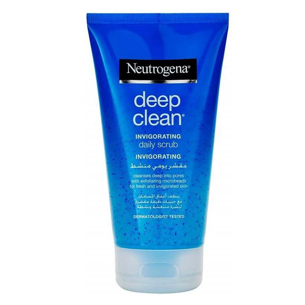 اسکراب روزانه تقویت کننده و تمیز کننده نیتروژنا نوتروژینا Neutrogena Deep Clean Invigorating Face Scrub 150ml اسکراب روزانه تقویت کننده و تمیز کننده نیتروژنا نوتروژینا Neutrogena Deep Clean Invigorating Face Scrub 150ml - تصویر 1