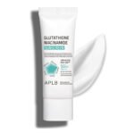 کرم ضد آفتاب گلوتاتیون و نیاسینامید APLB ضد لک و روشن کننده پوست APLB Glutathione Niacinamide Sunscreen